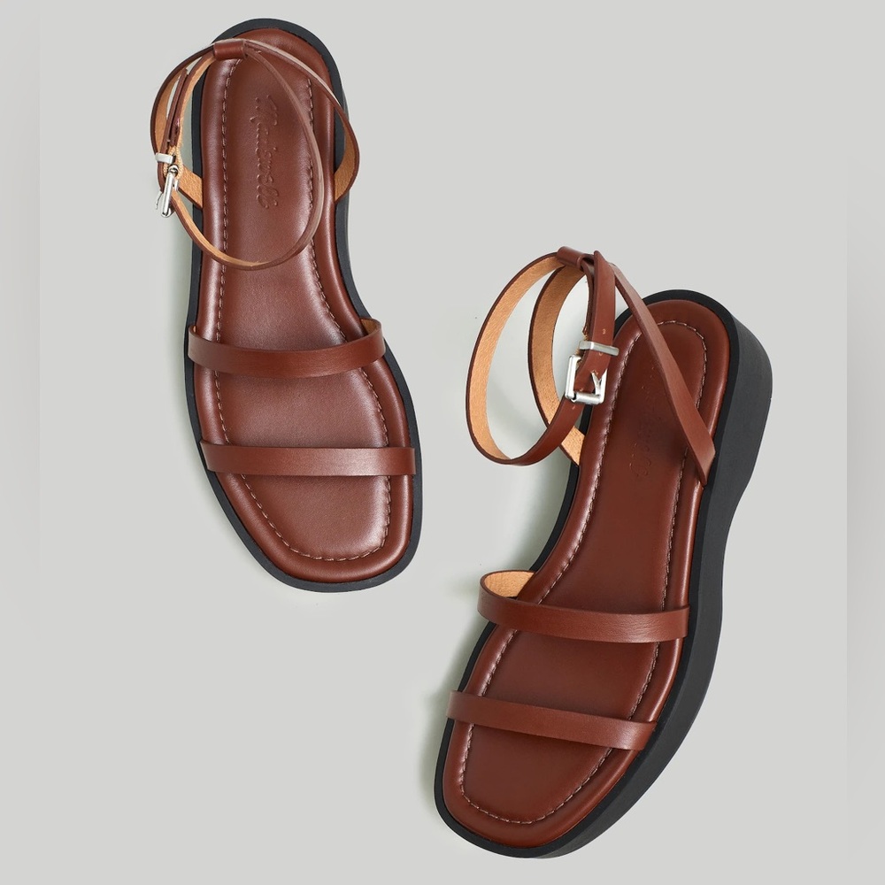 The Double Strap Platform Sandal